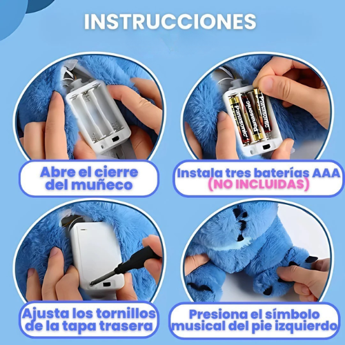 Peluche que respira anti ansiedad